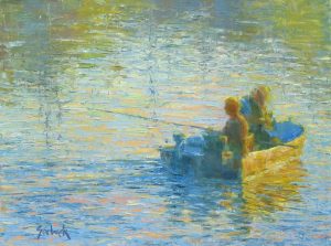 River Morning Fishermen
