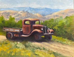 Anable Nichols, Karen Rusty And Dusty Oil On Canvas Panel 11x14 $600