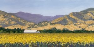 Walker, Marti Safflower Fields Soft Pastel On Sanded Paper 6x12 $285